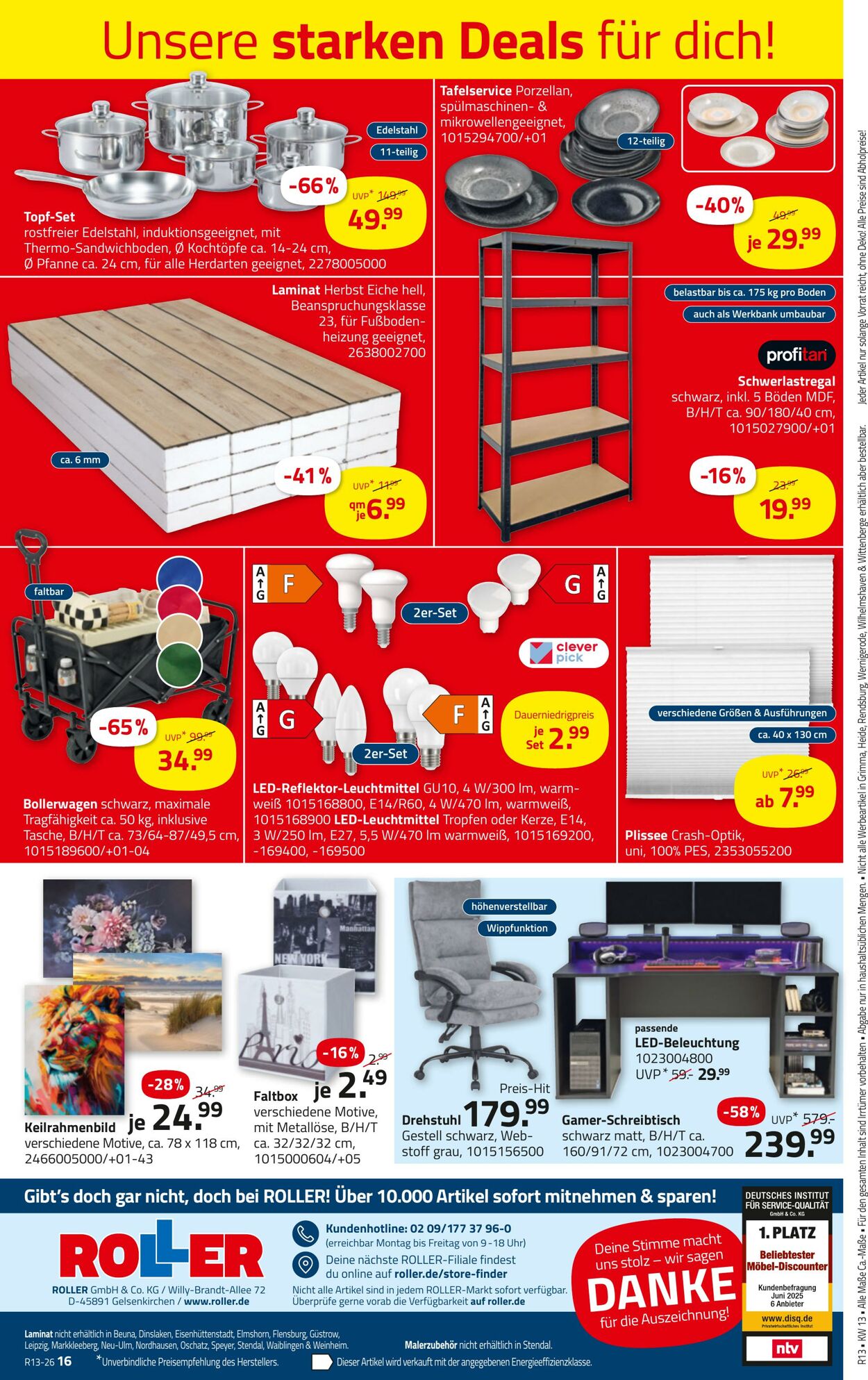 Prospekt Roller 22.03.2026 - 28.03.2026