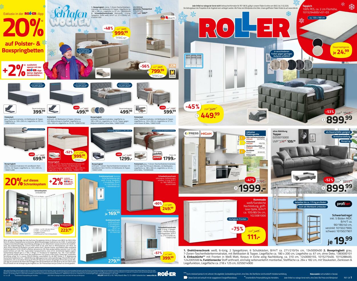Prospekt Roller 08.02.2026 - 21.02.2026