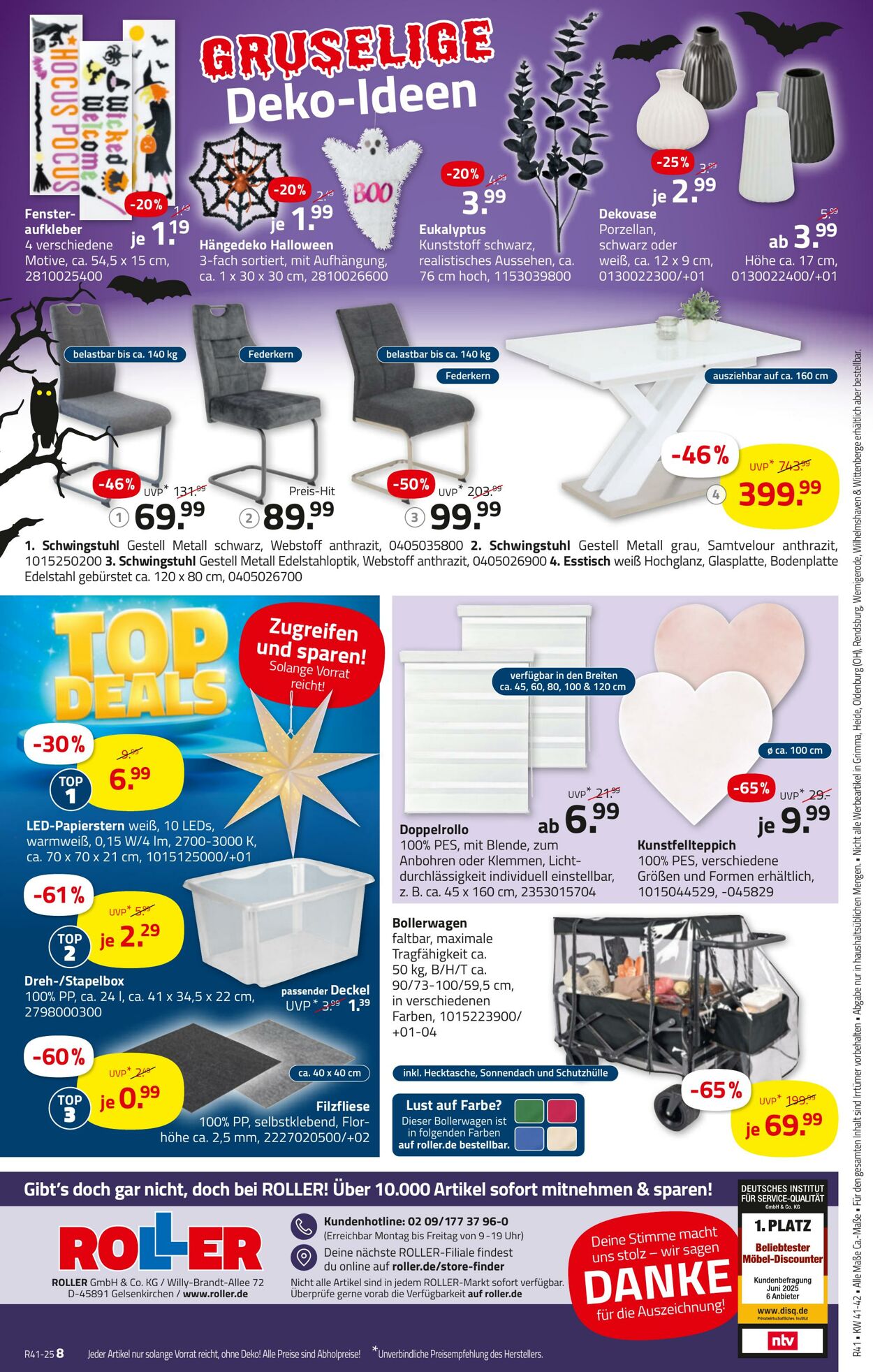 Prospekt Roller 05.10.2025 - 18.10.2025