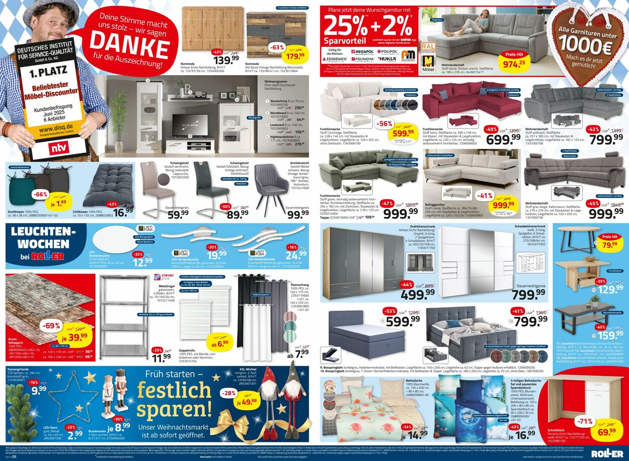 Prospekt Roller 28.09.2025 - 04.10.2025