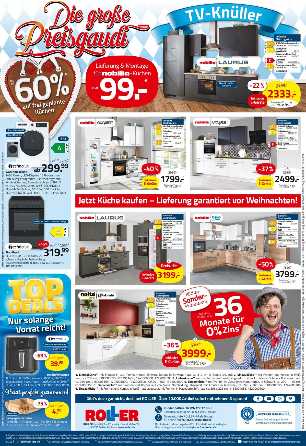 Prospekt Roller 28.09.2025 - 04.10.2025