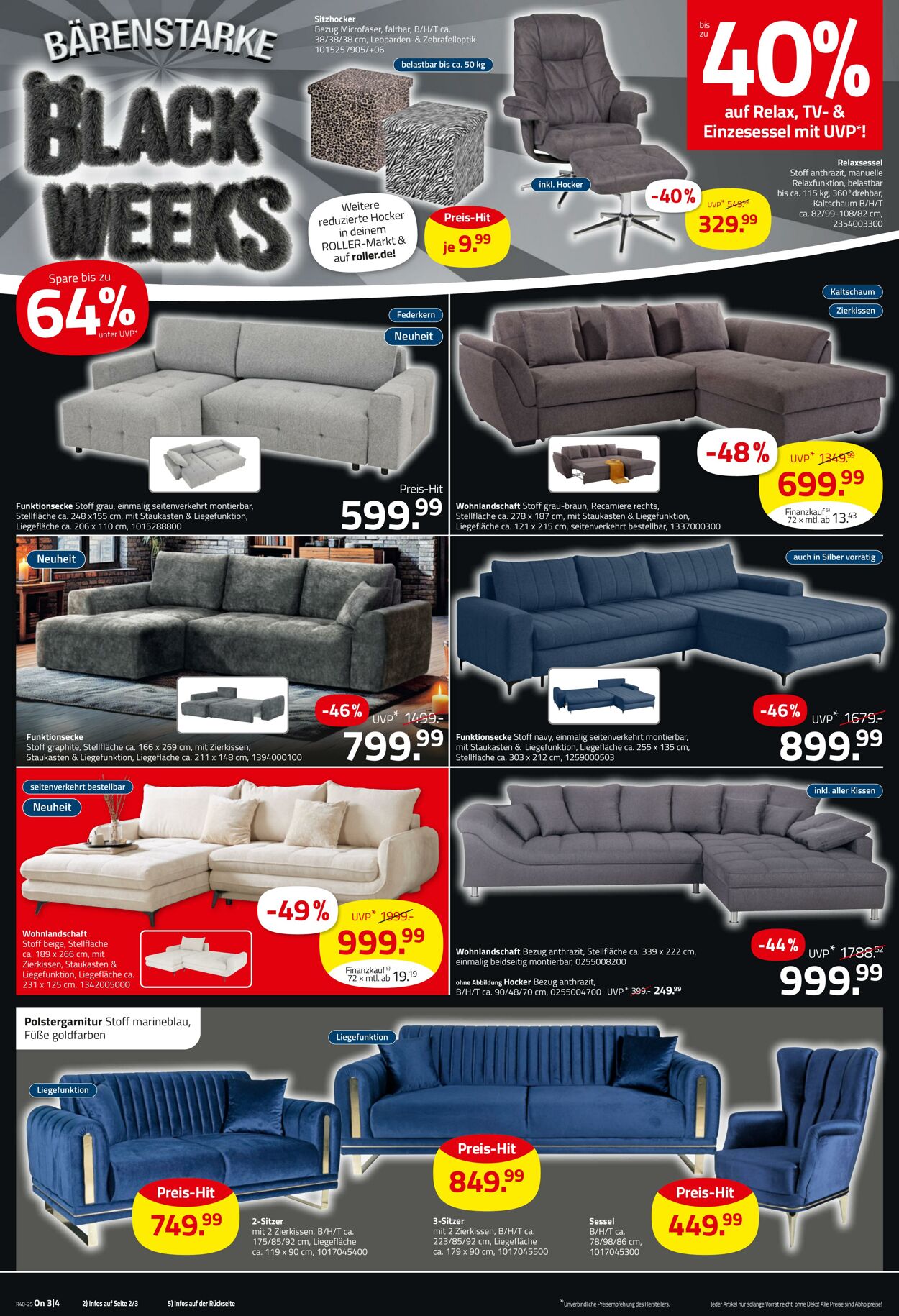 Prospekt Roller 23.11.2025 - 29.11.2025