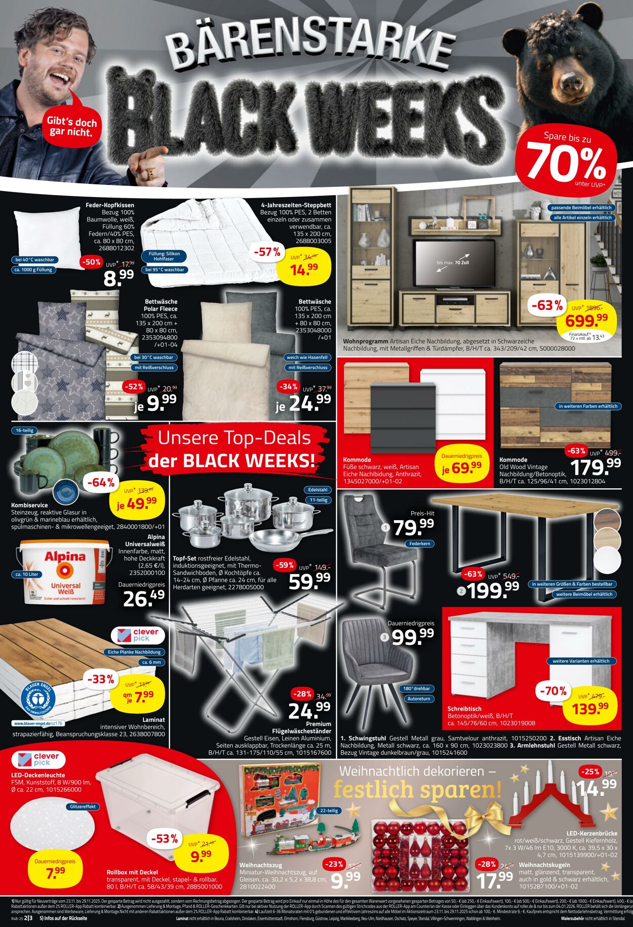 Prospekt Roller 23.11.2025 - 29.11.2025