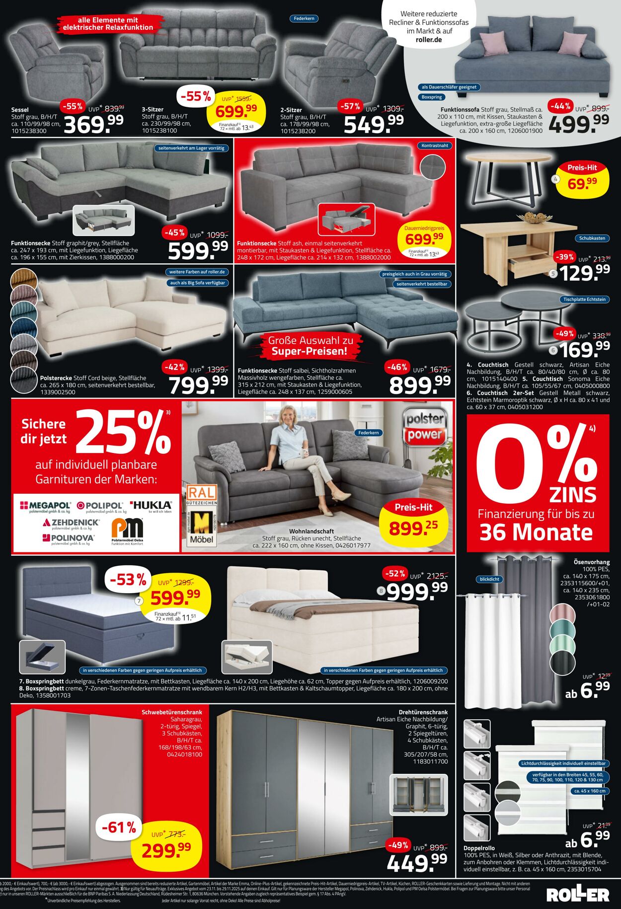 Prospekt Roller 23.11.2025 - 29.11.2025