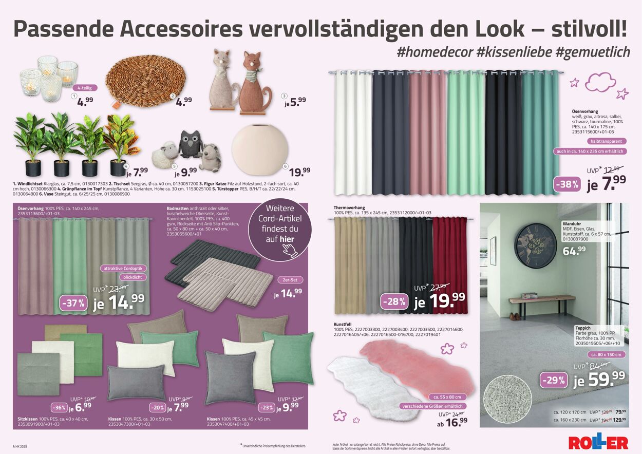 Prospekt Roller 05.10.2025 - 20.12.2025