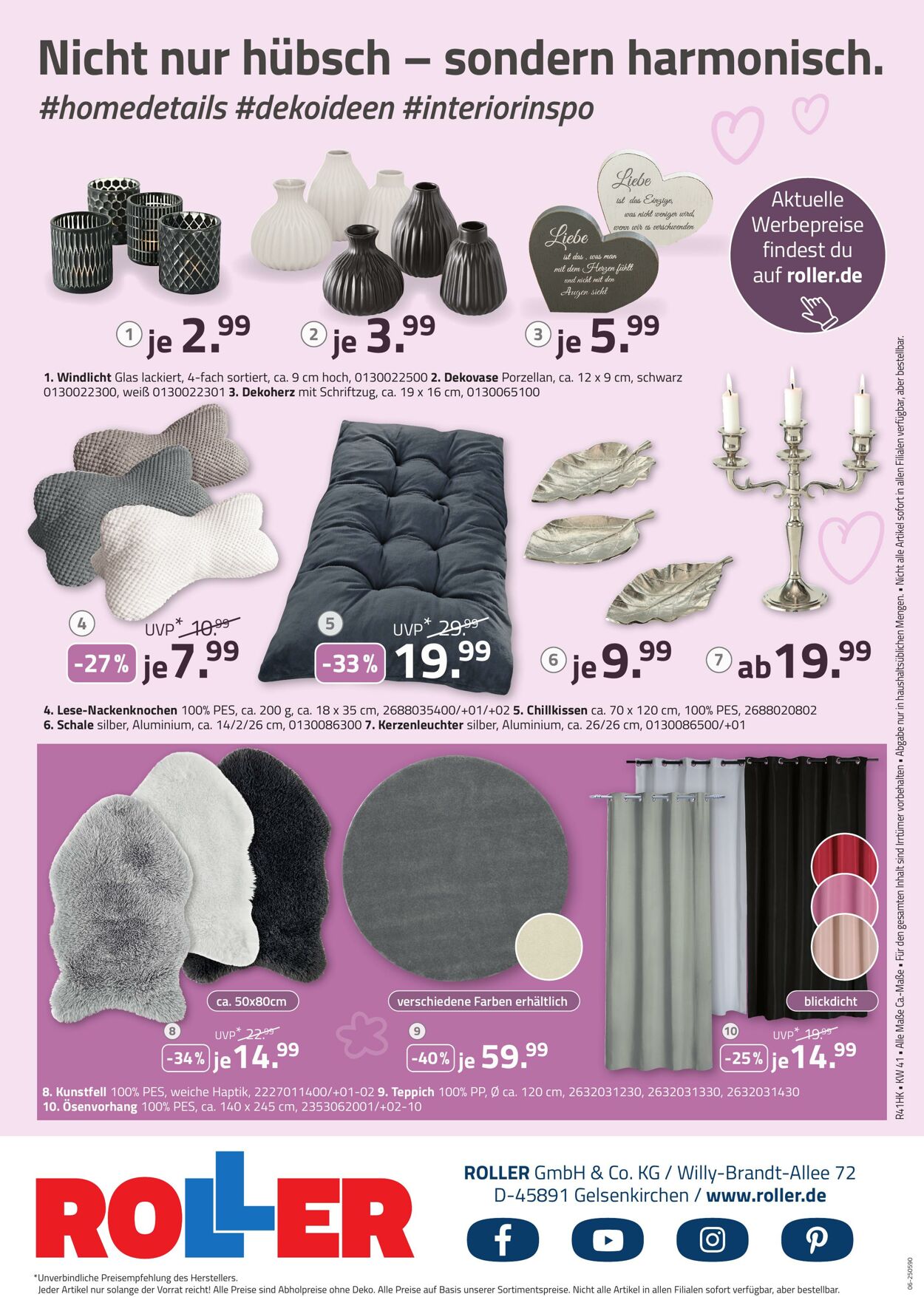 Prospekt Roller 05.10.2025 - 20.12.2025