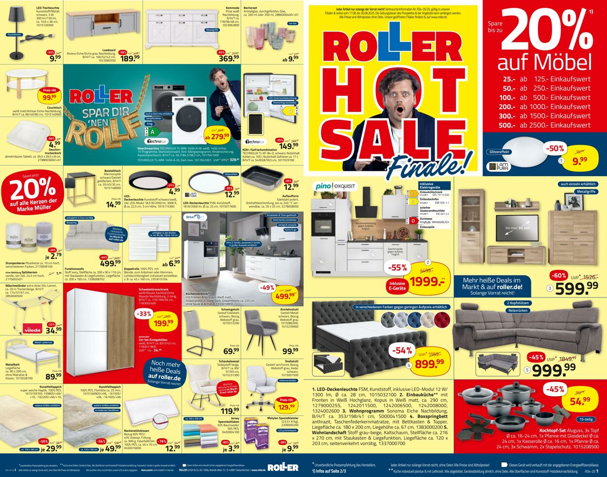 Prospekt Roller 17.08.2025 - 30.08.2025