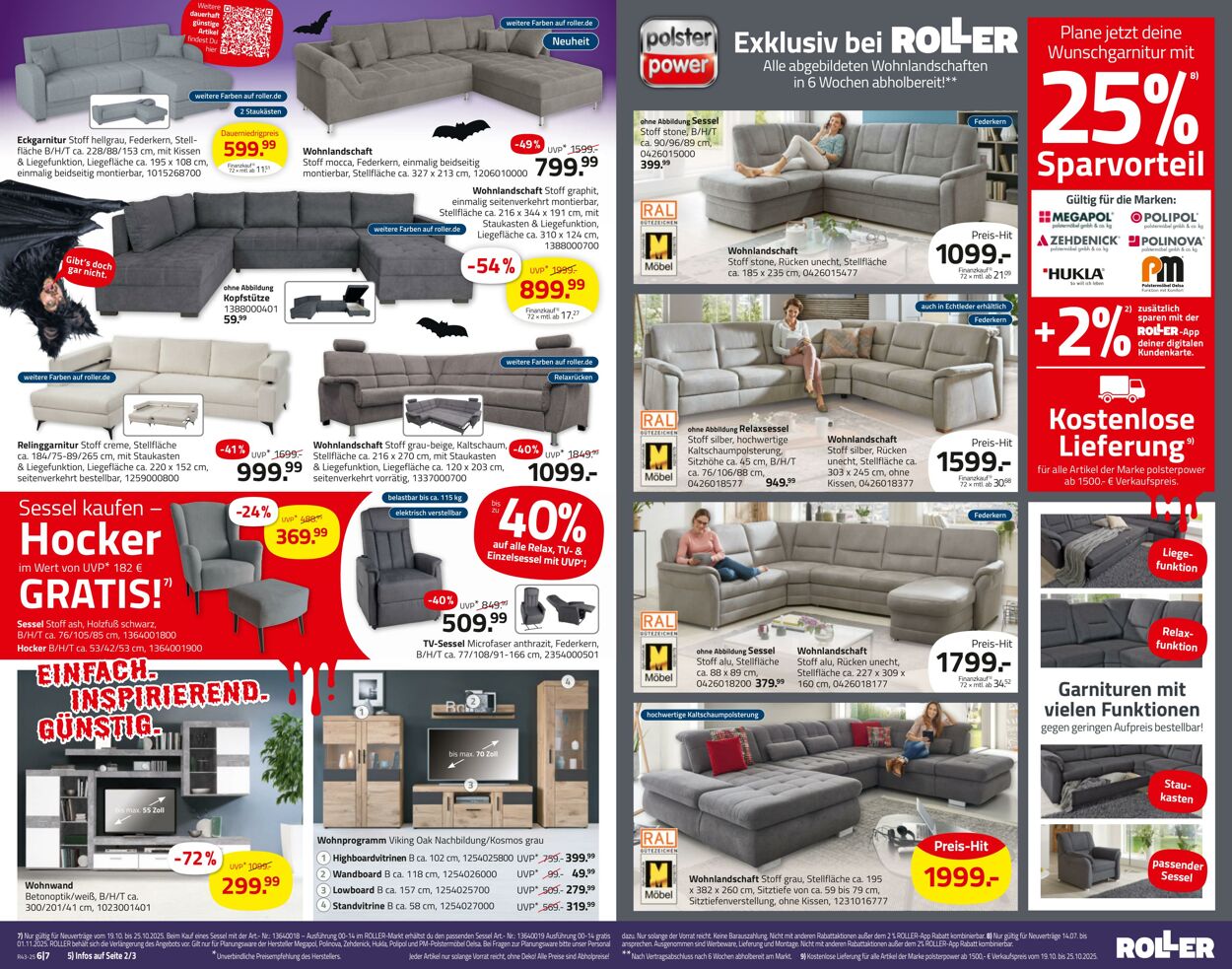 Prospekt Roller 19.10.2025 - 25.10.2025