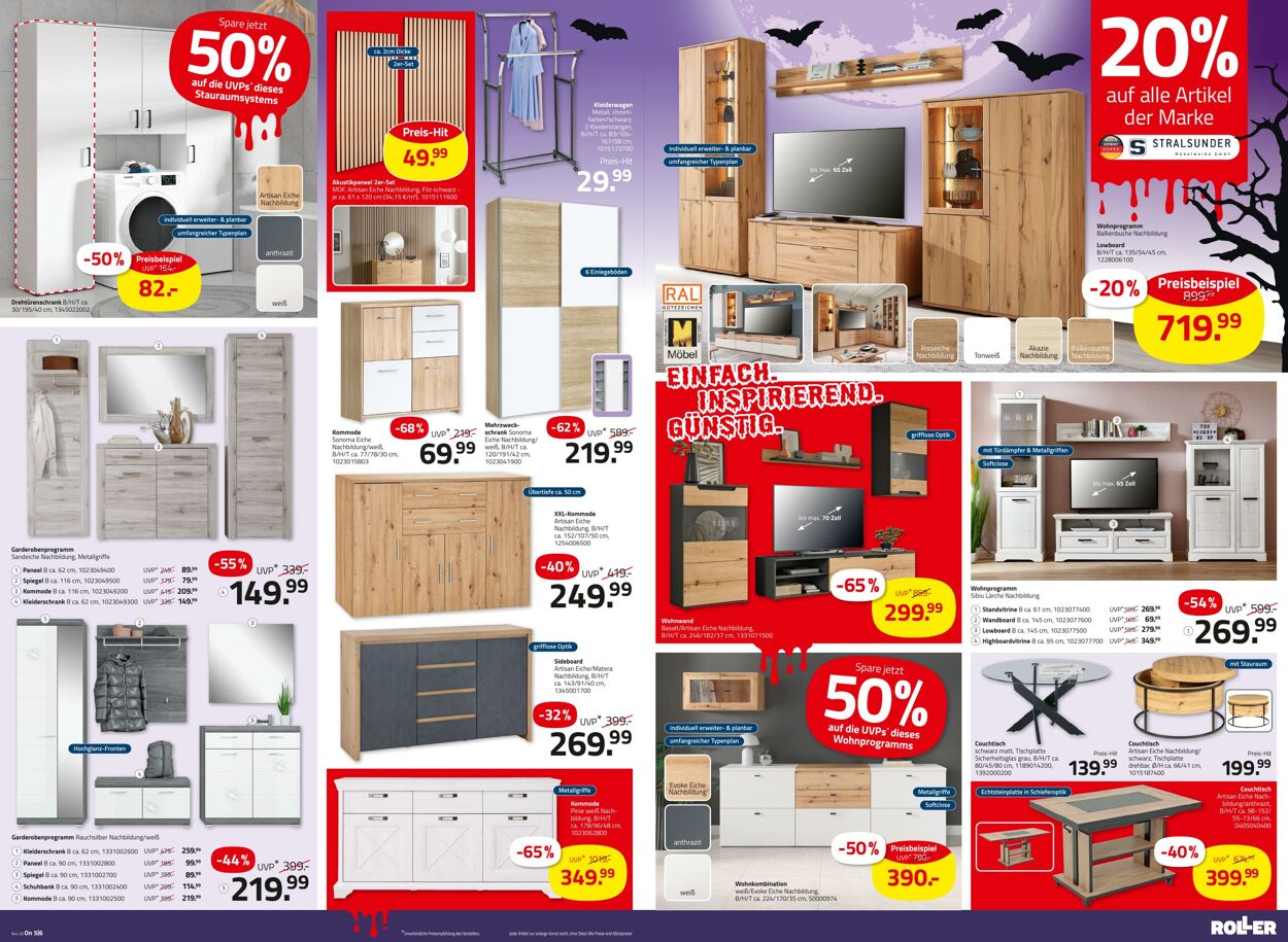Prospekt Roller 26.10.2025 - 01.11.2025