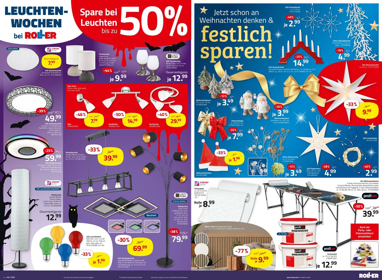 Prospekt Roller 26.10.2025 - 01.11.2025