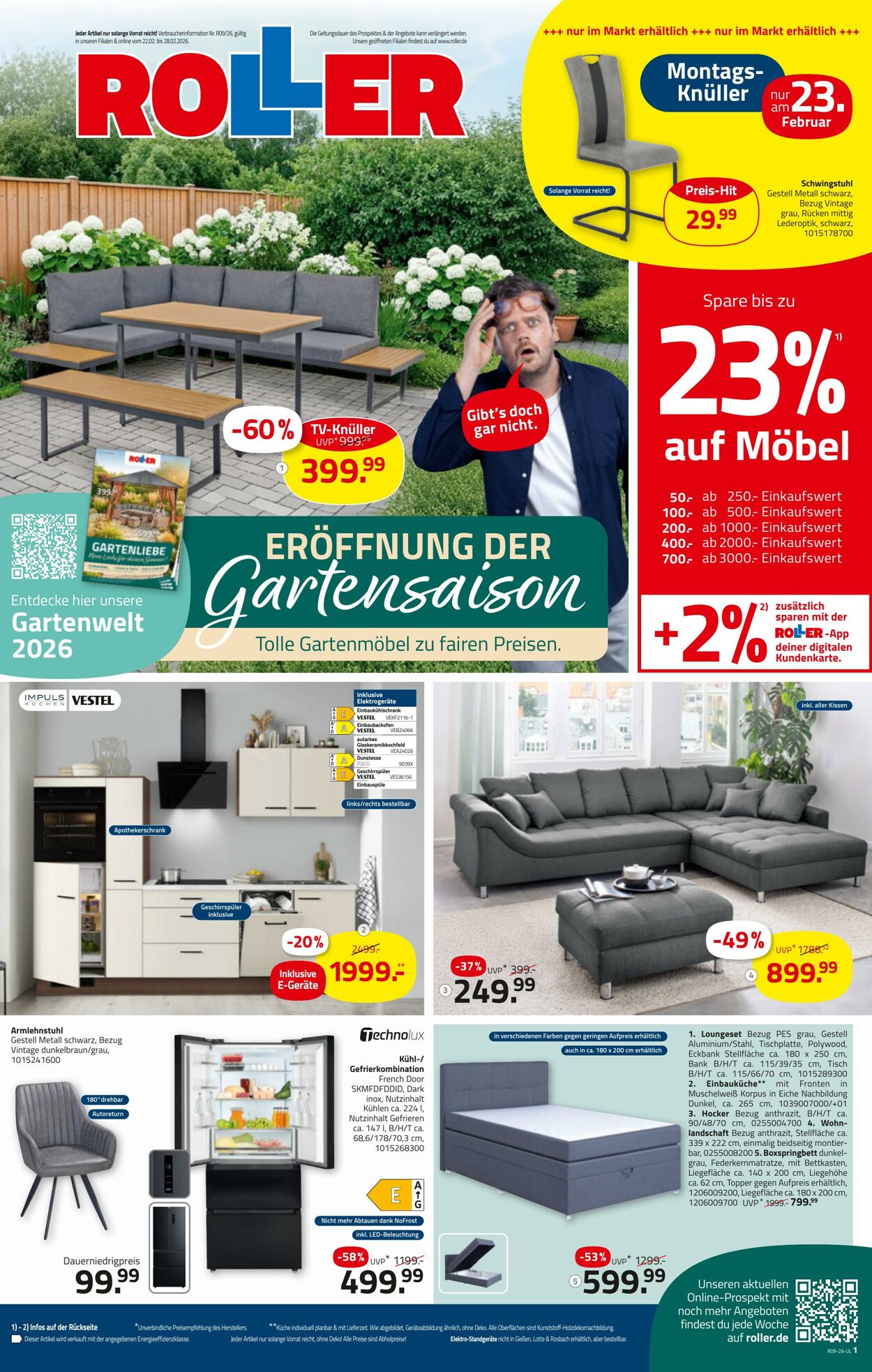 Prospekt Roller 22.02.2026 - 28.02.2026