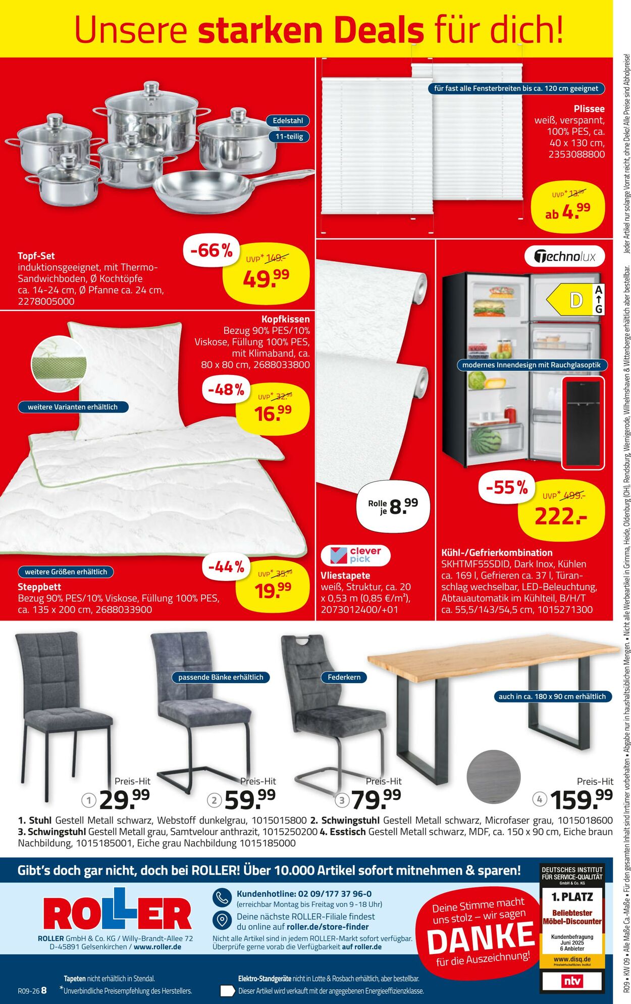 Prospekt Roller 22.02.2026 - 28.02.2026