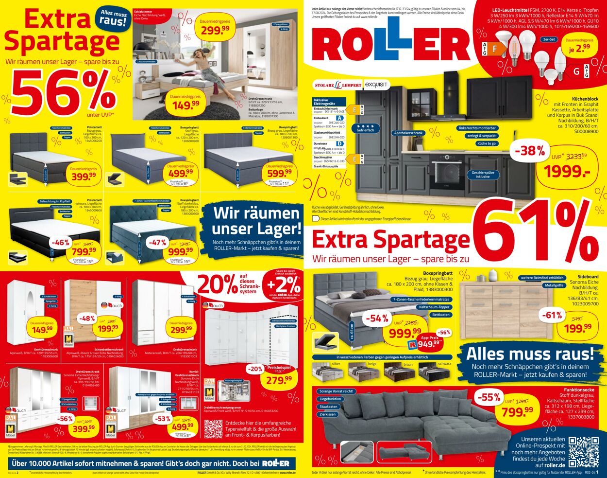 Prospekt Roller 04.08.2024 - 17.08.2024