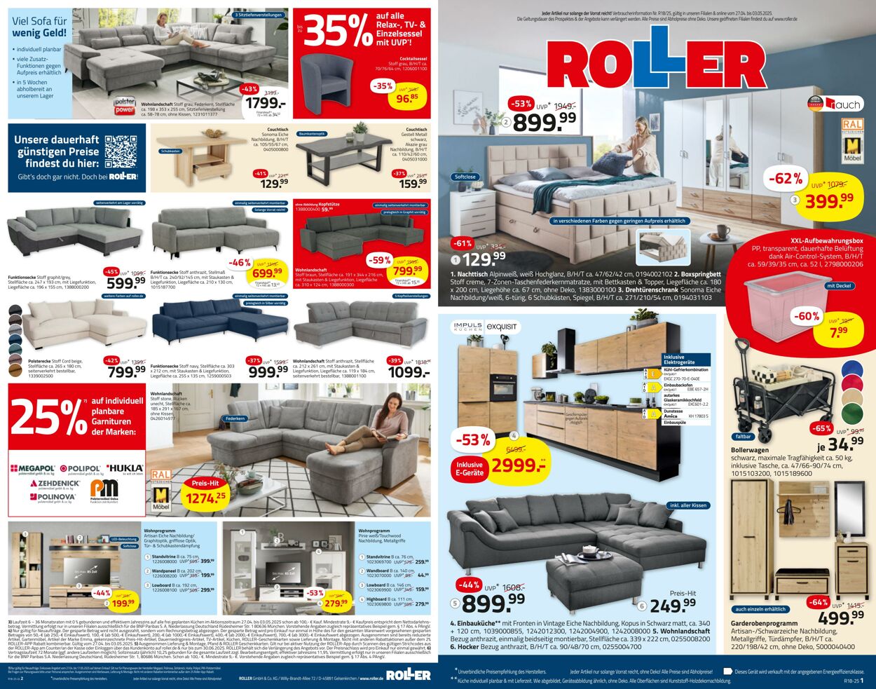 Prospekt Roller 27.04.2025 - 03.05.2025