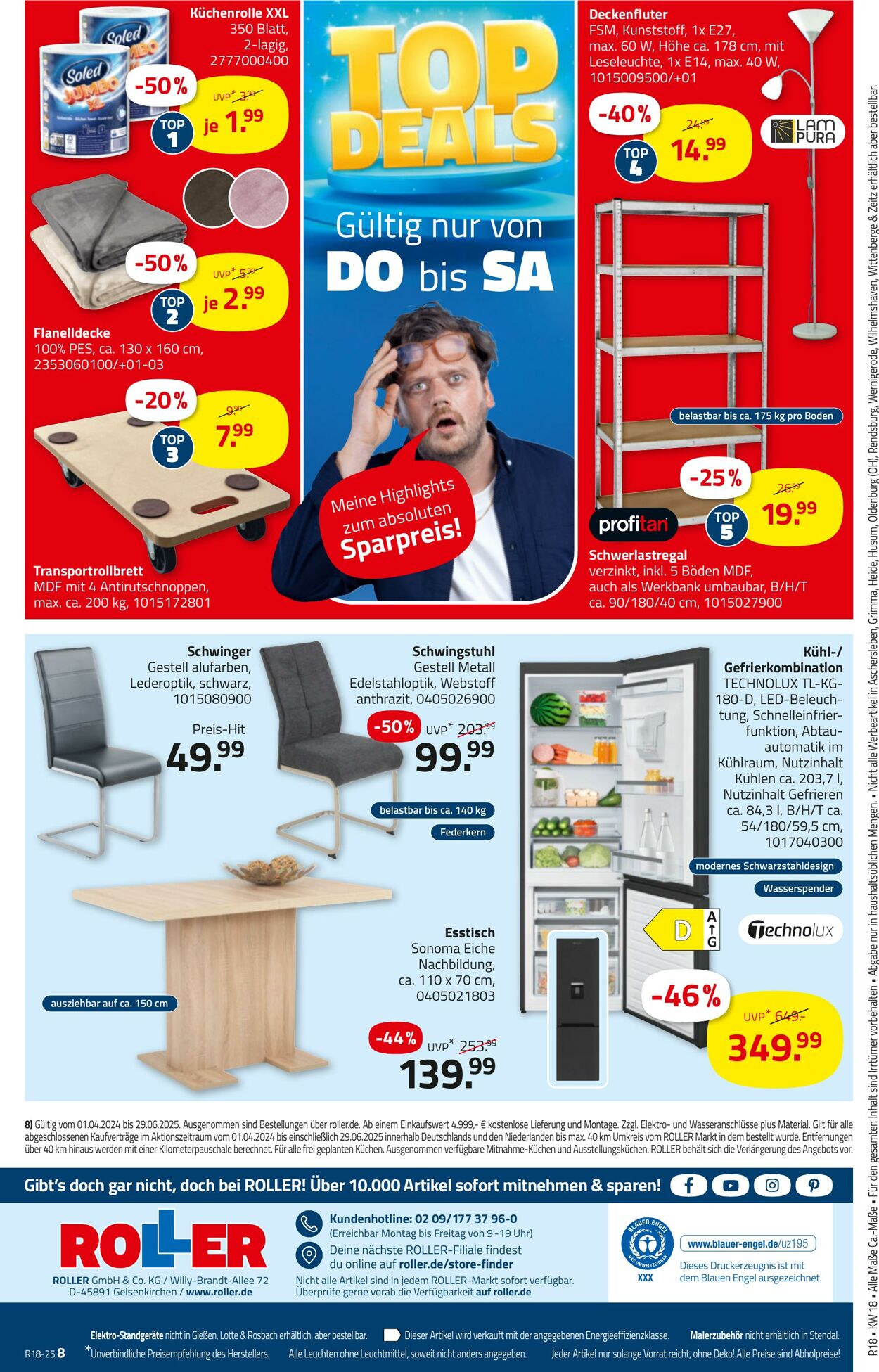 Prospekt Roller 27.04.2025 - 03.05.2025