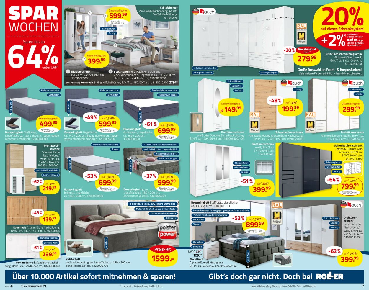 Prospekt Roller 09.03.2025 - 22.03.2025