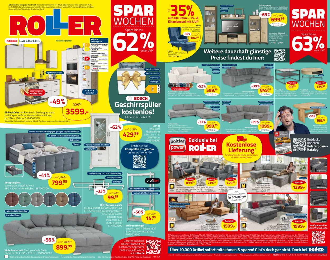 Prospekt Roller 09.03.2025 - 22.03.2025