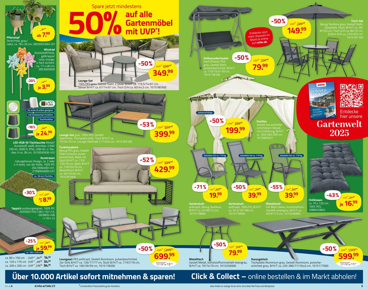 Prospekt Roller 09.03.2025 - 22.03.2025