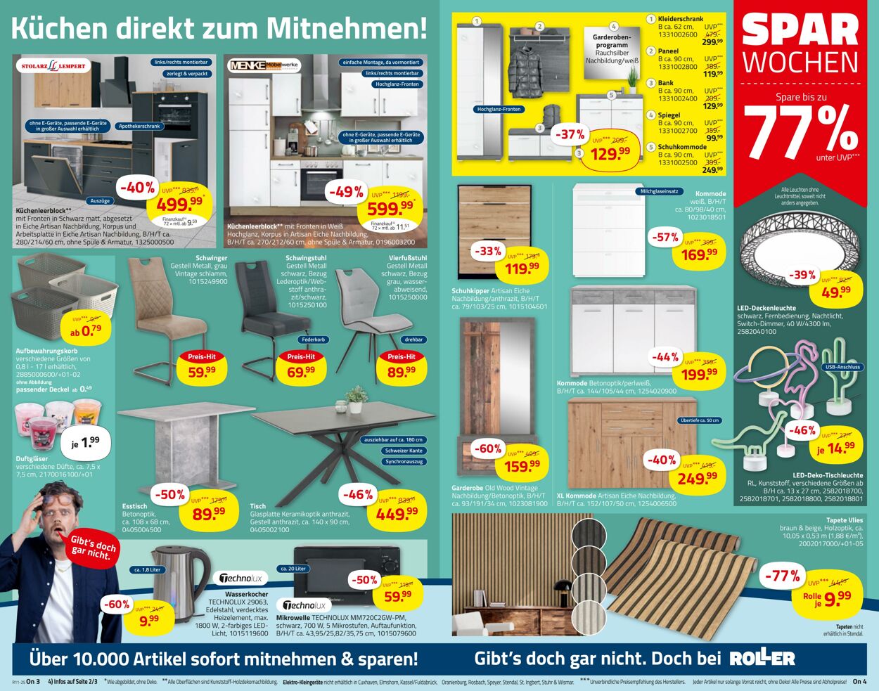 Prospekt Roller 09.03.2025 - 22.03.2025