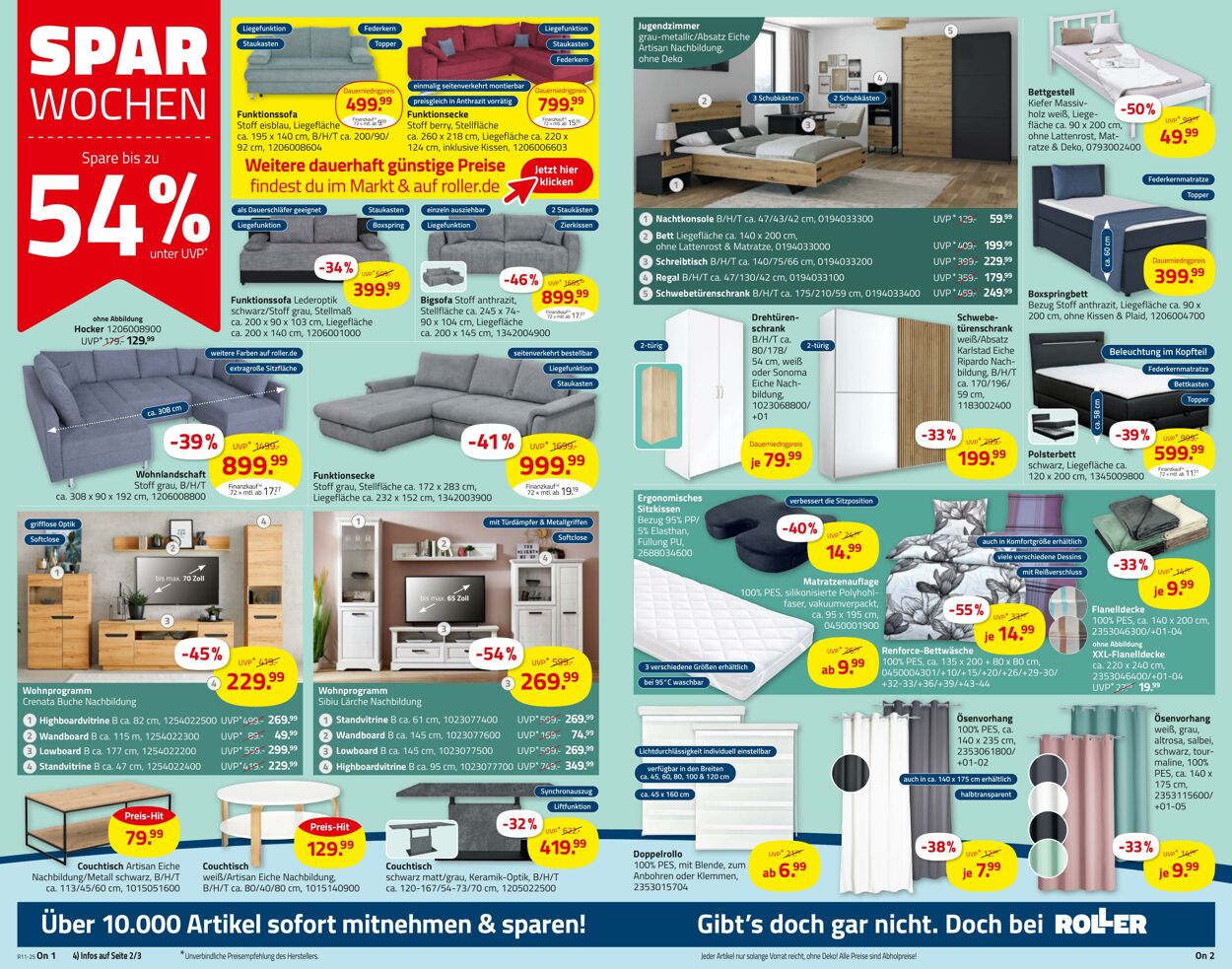 Prospekt Roller 09.03.2025 - 22.03.2025