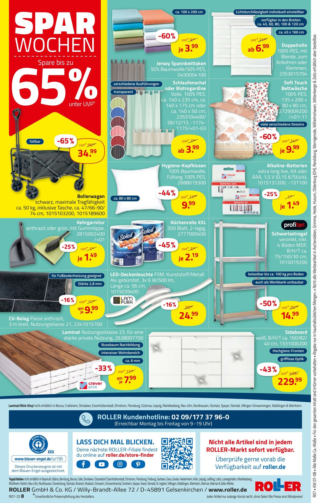 Prospekt Roller 09.02.2025 - 22.02.2025