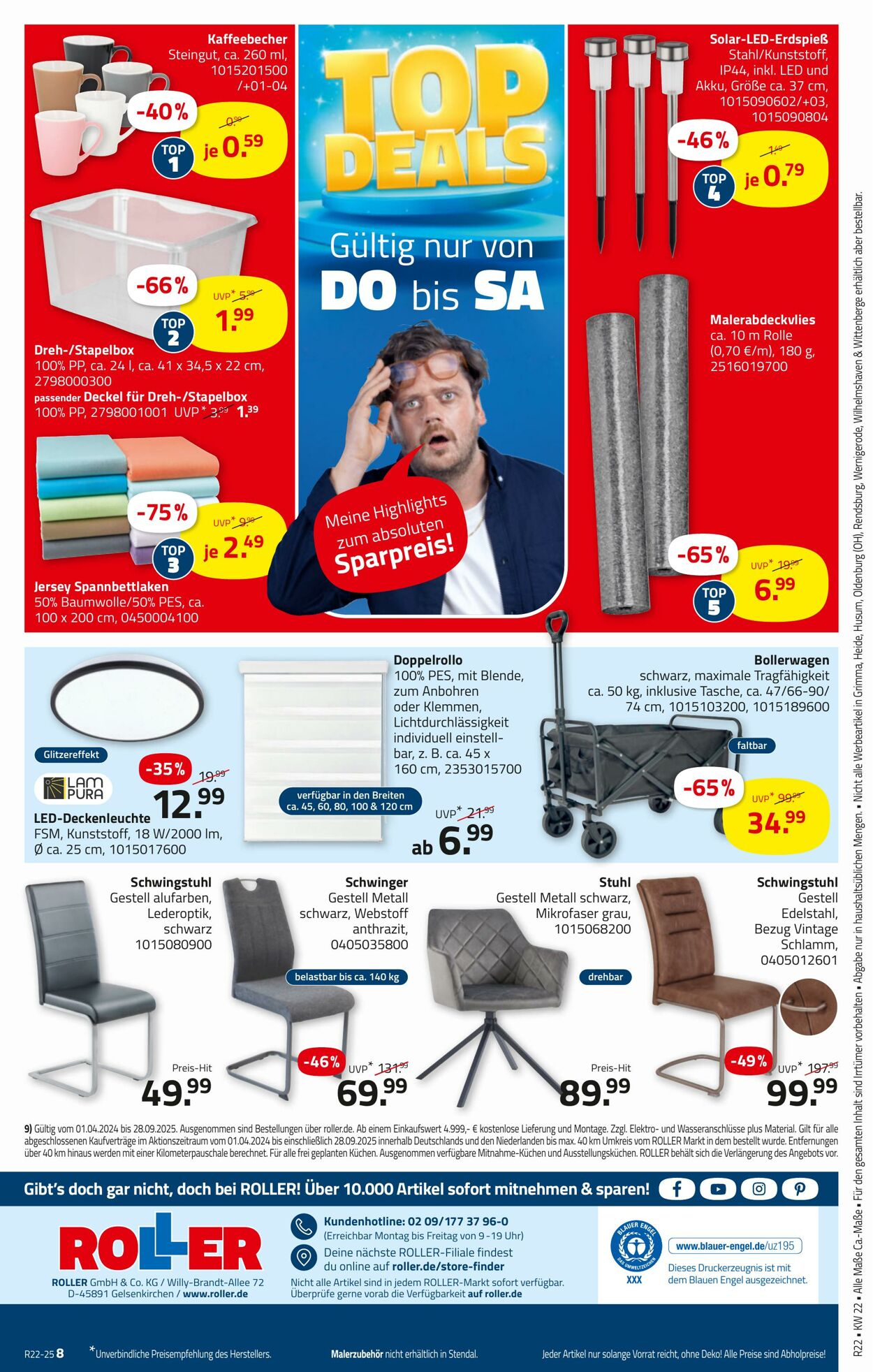Prospekt Roller 25.05.2025 - 31.05.2025