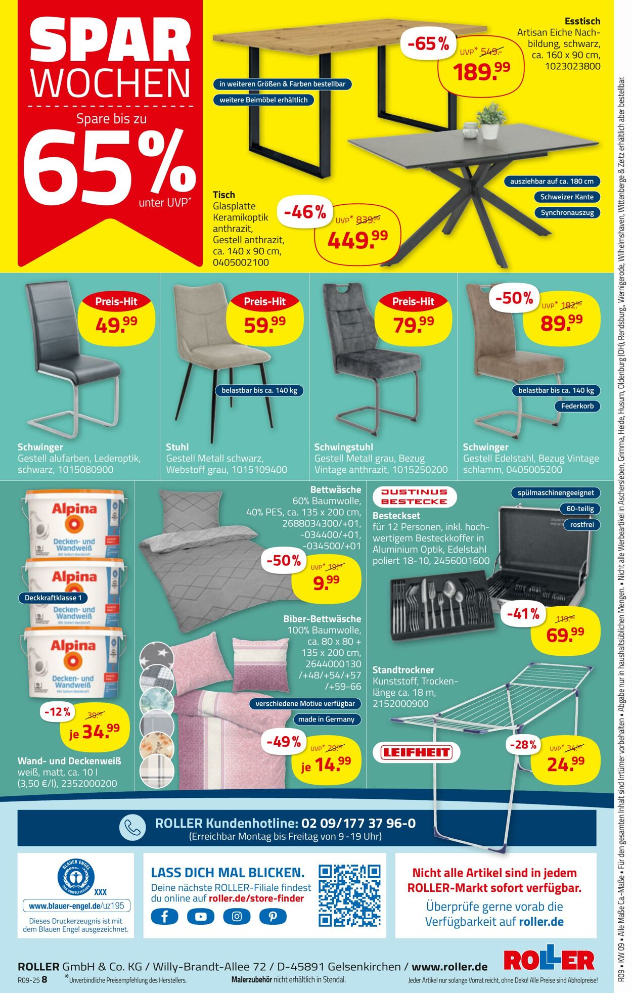 Prospekt Roller 23.02.2025 - 01.03.2025