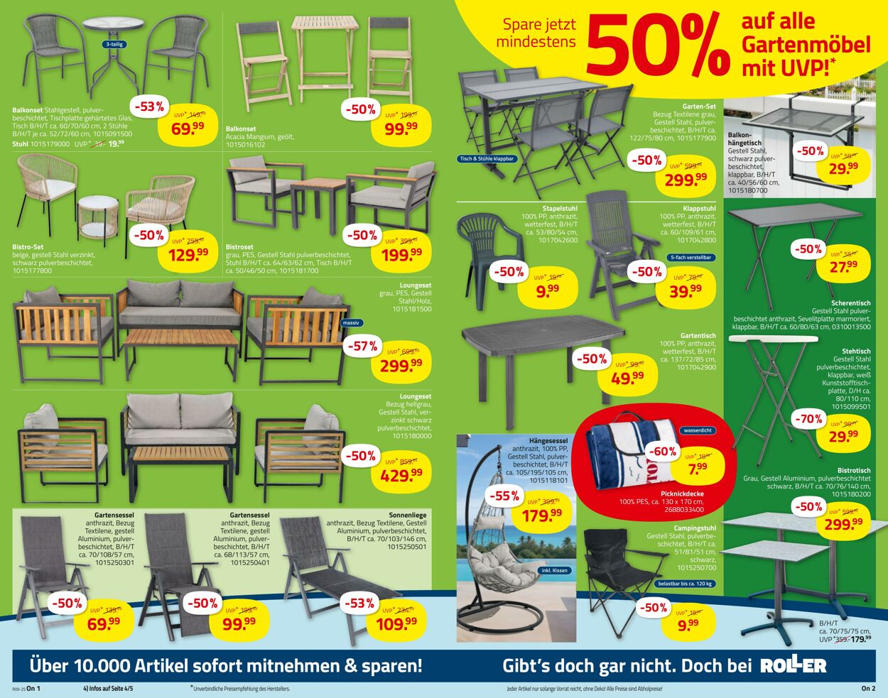 Prospekt Roller 23.02.2025 - 01.03.2025