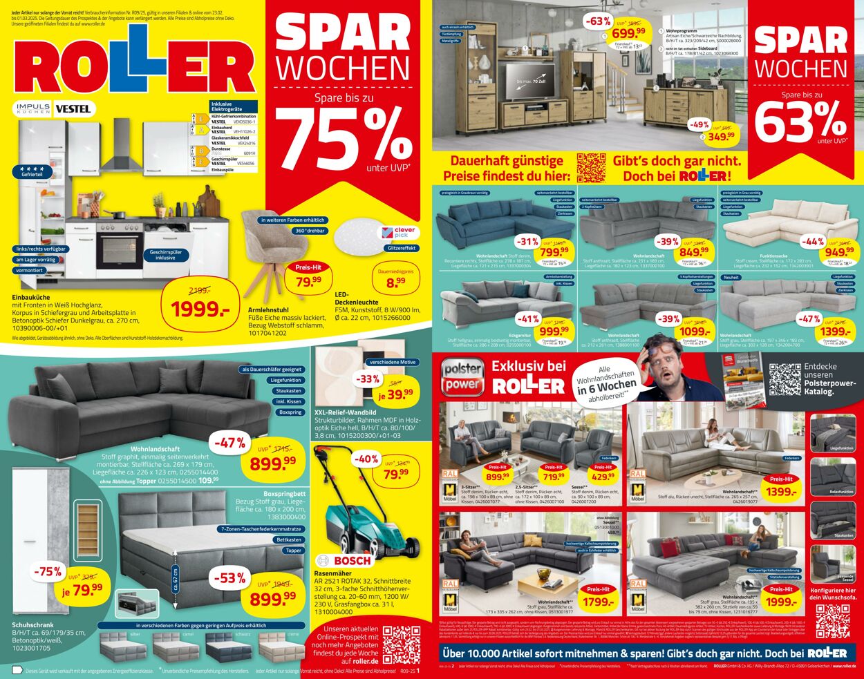 Prospekt Roller 23.02.2025 - 01.03.2025