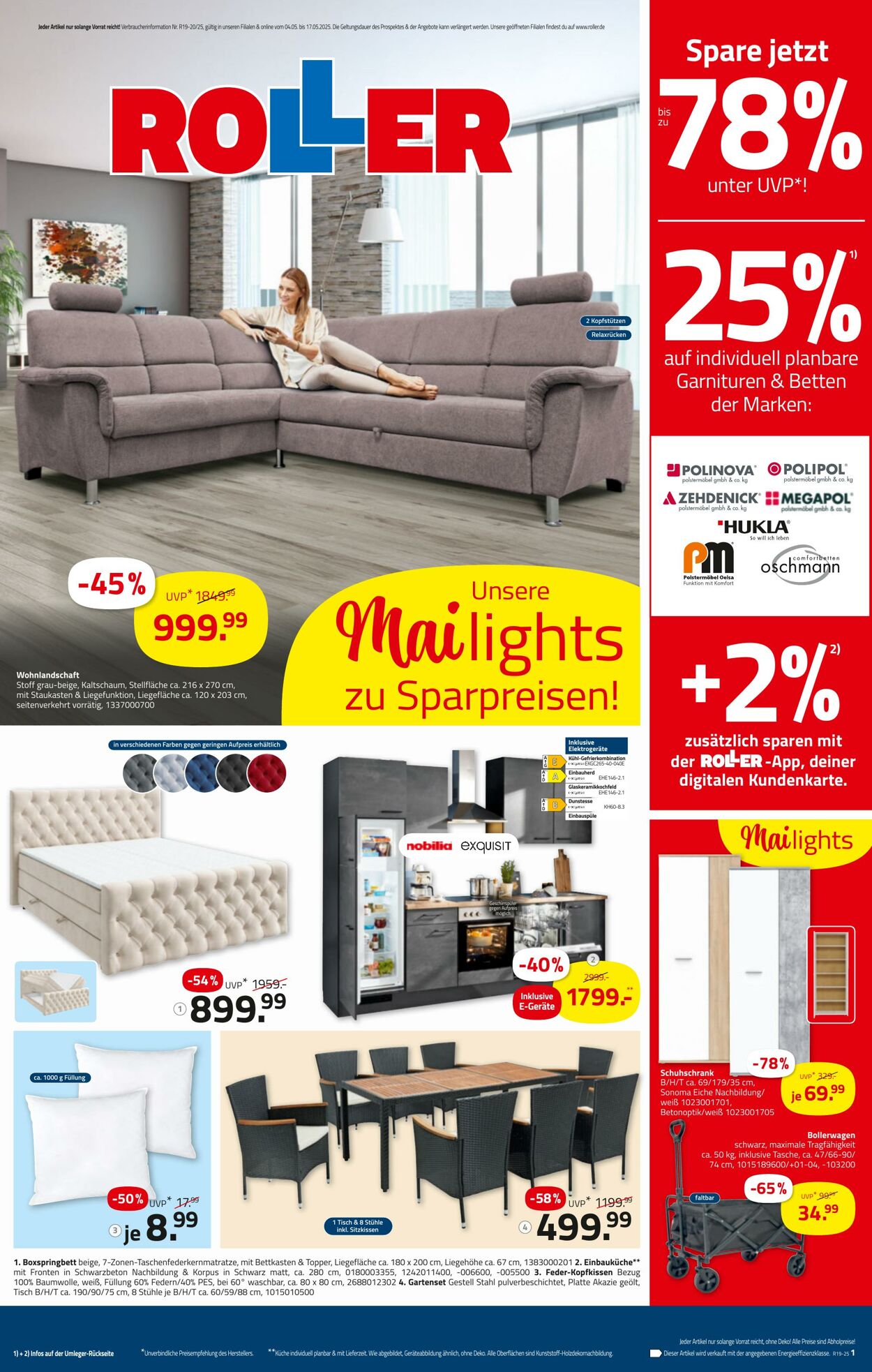 Prospekt Roller 04.05.2025 - 17.05.2025