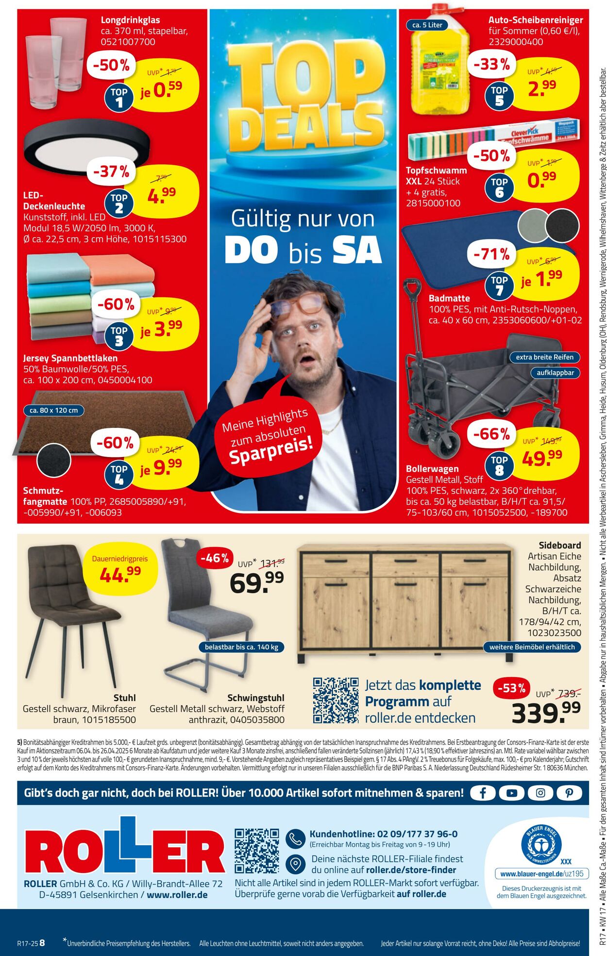 Prospekt Roller 20.04.2025 - 26.04.2025