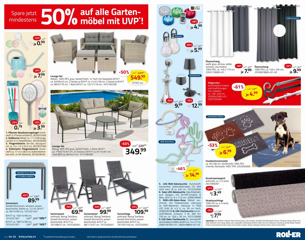 Prospekt Roller 20.04.2025 - 26.04.2025