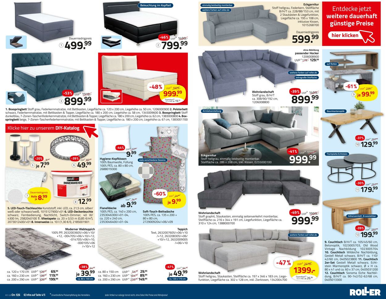 Prospekt Roller 20.04.2025 - 26.04.2025