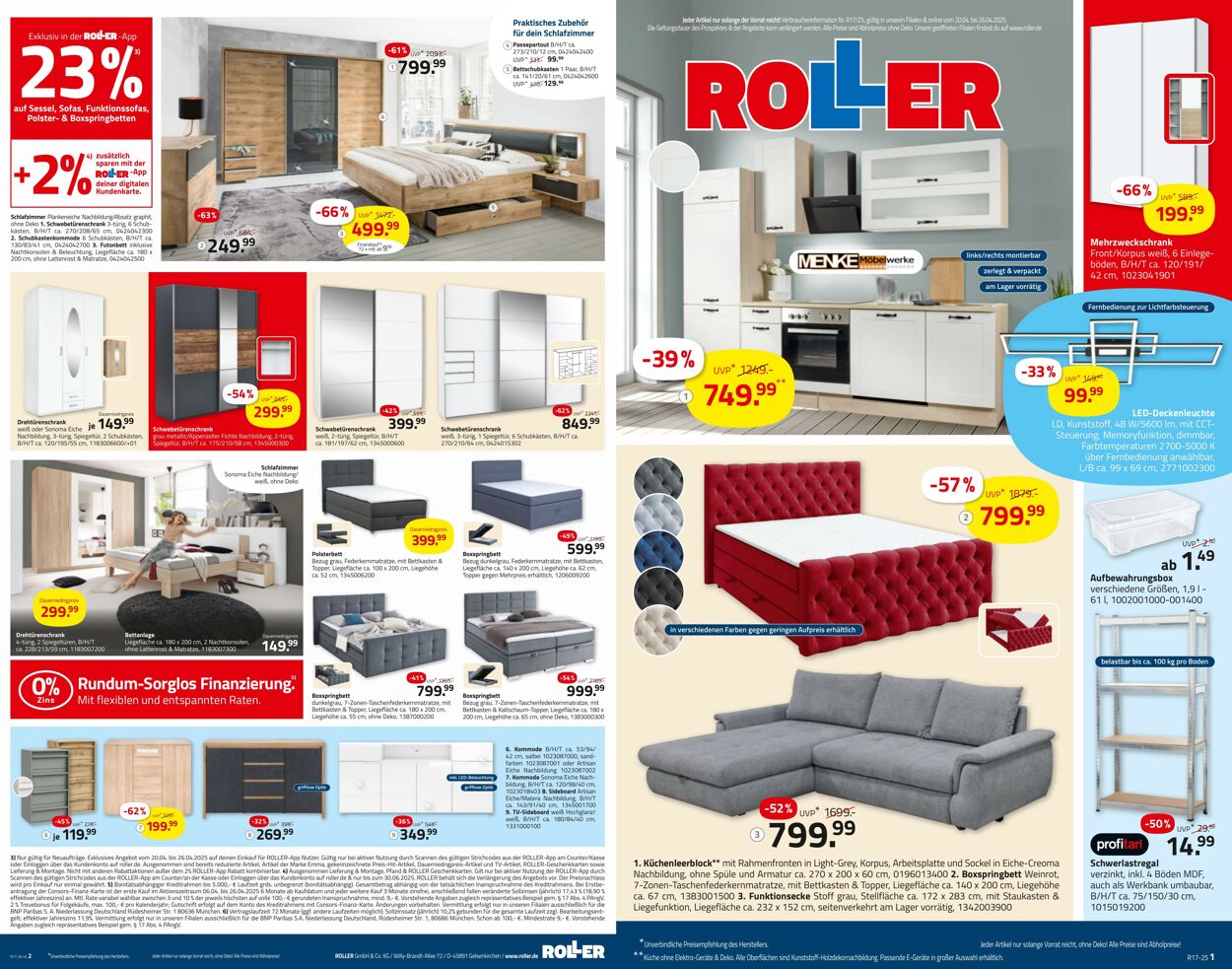 Prospekt Roller 20.04.2025 - 26.04.2025