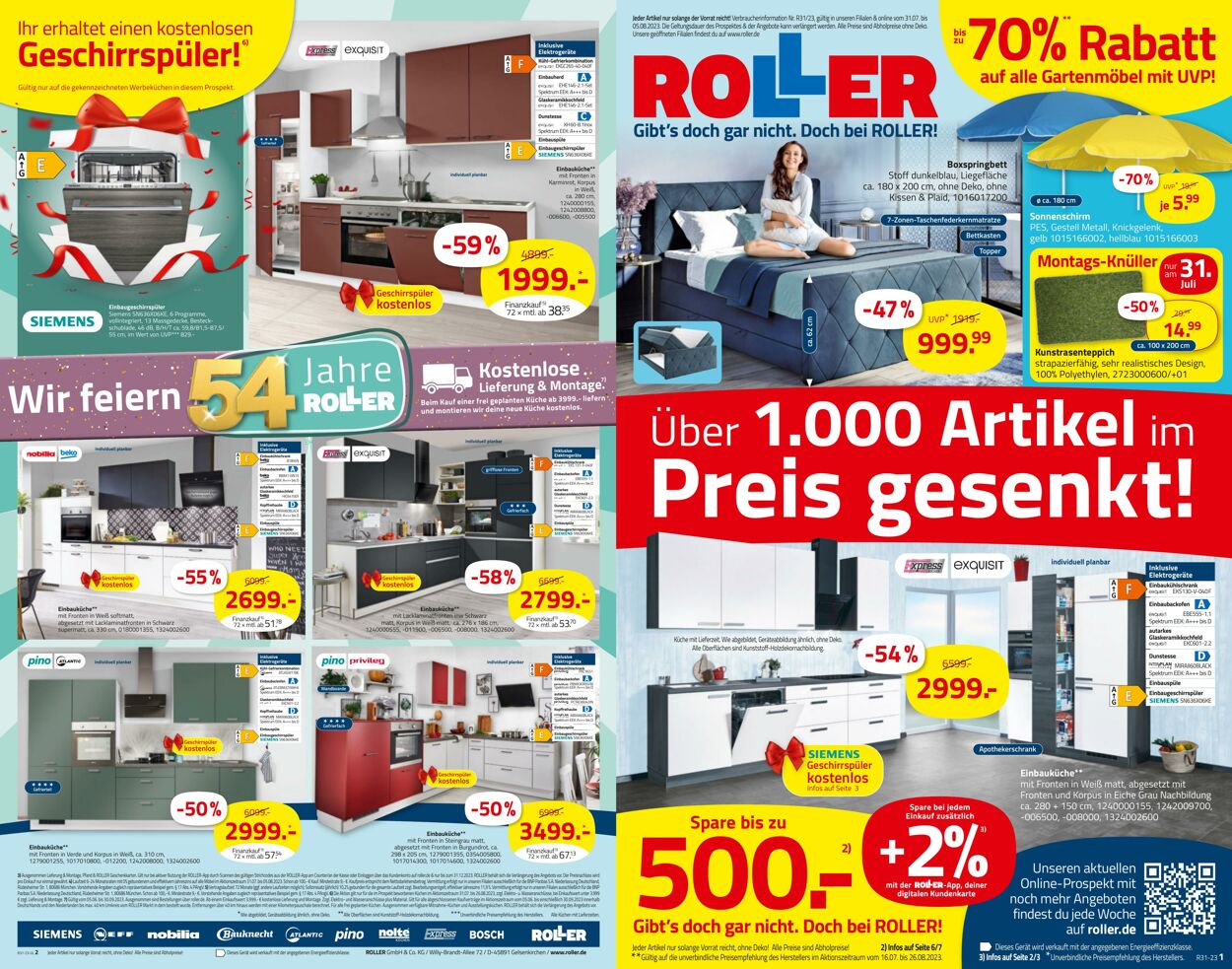 Prospekt Roller 31.07.2023 - 05.08.2023