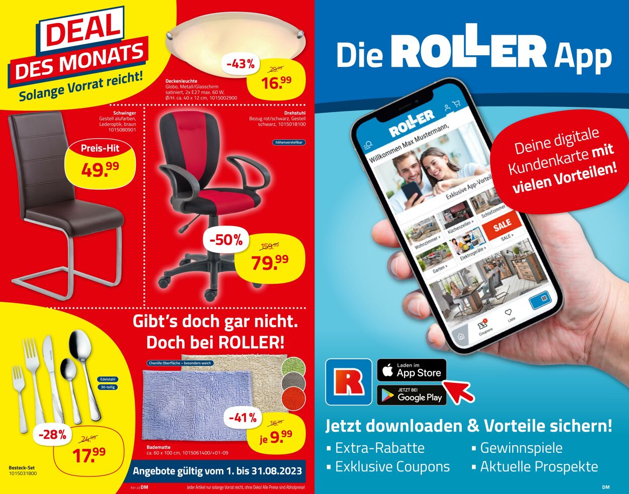 Prospekt Roller 31.07.2023 - 05.08.2023