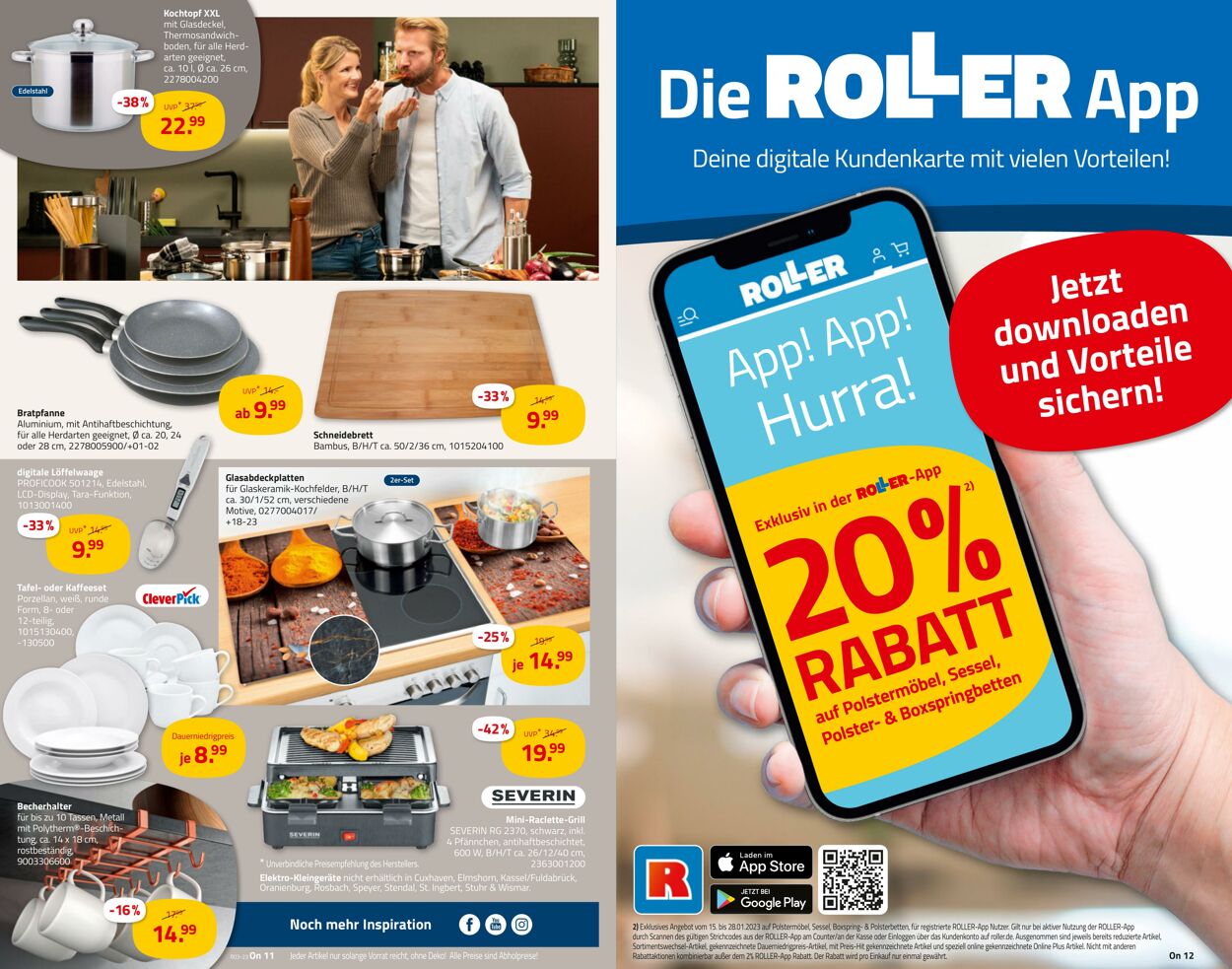 Prospekt Roller 16.01.2023 - 28.01.2023