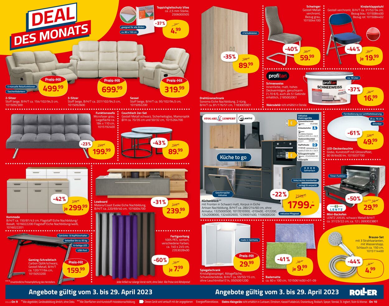 Prospekt Roller 11.04.2023 - 22.04.2023