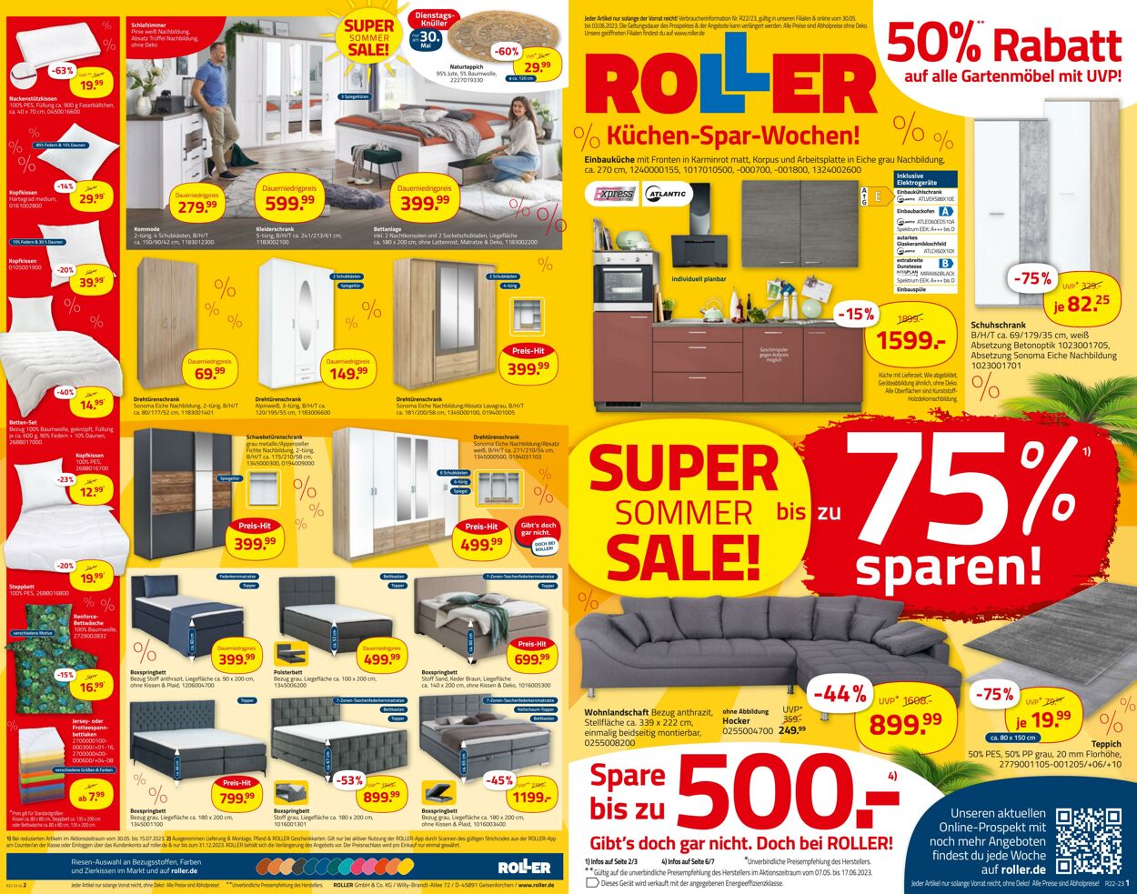 Prospekt Roller 30.05.2023 - 03.06.2023