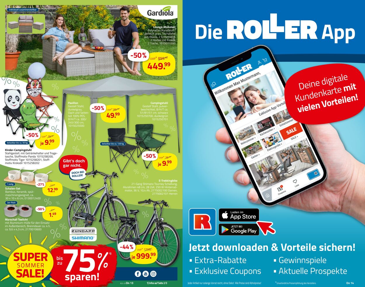 Prospekt Roller 30.05.2023 - 03.06.2023