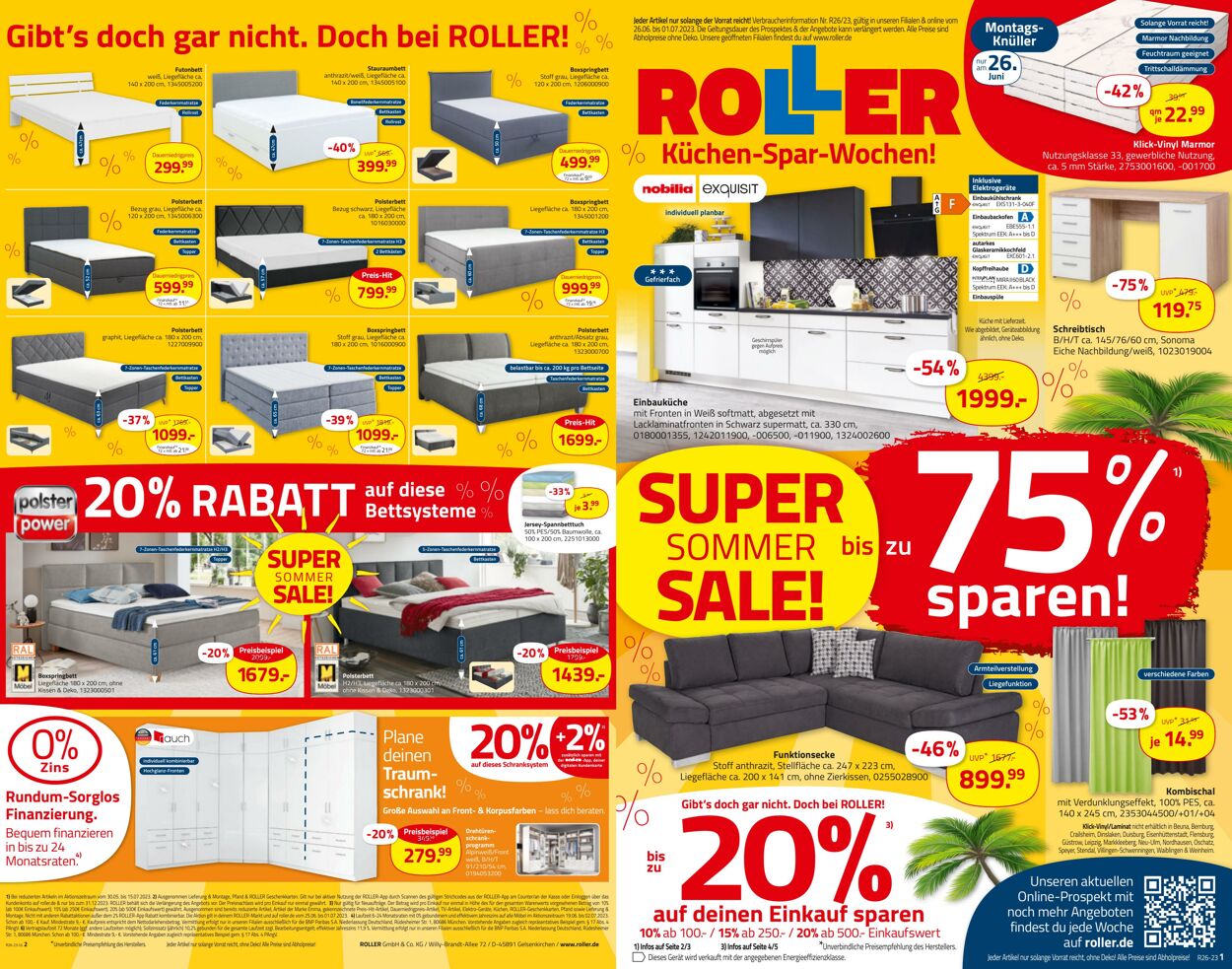 Prospekt Roller 26.06.2023 - 01.07.2023