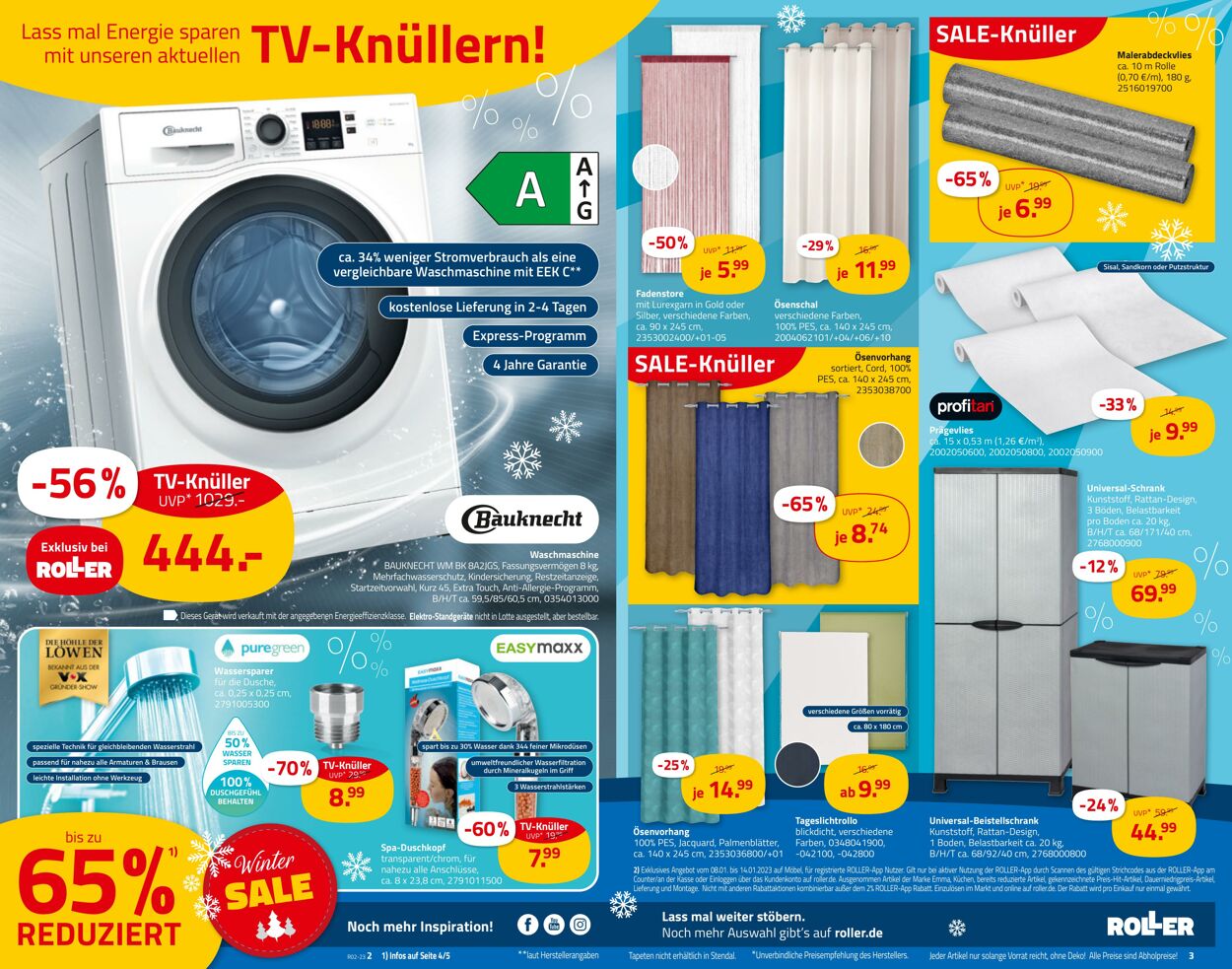 Prospekt Roller 09.01.2023 - 14.01.2023