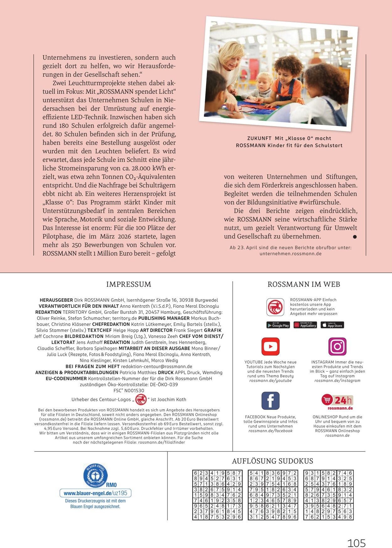 Prospekt Rossmann 01.04.2026 - 09.04.2026