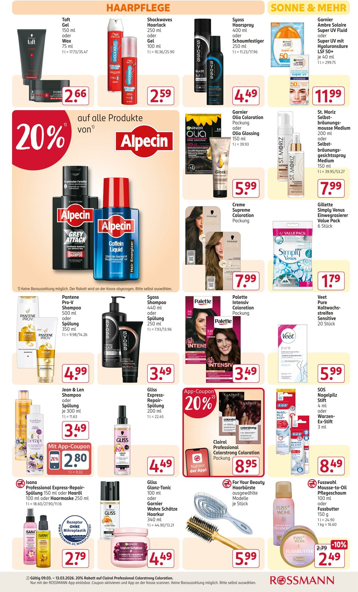 Prospekt Rossmann 09.03.2026 - 14.03.2026