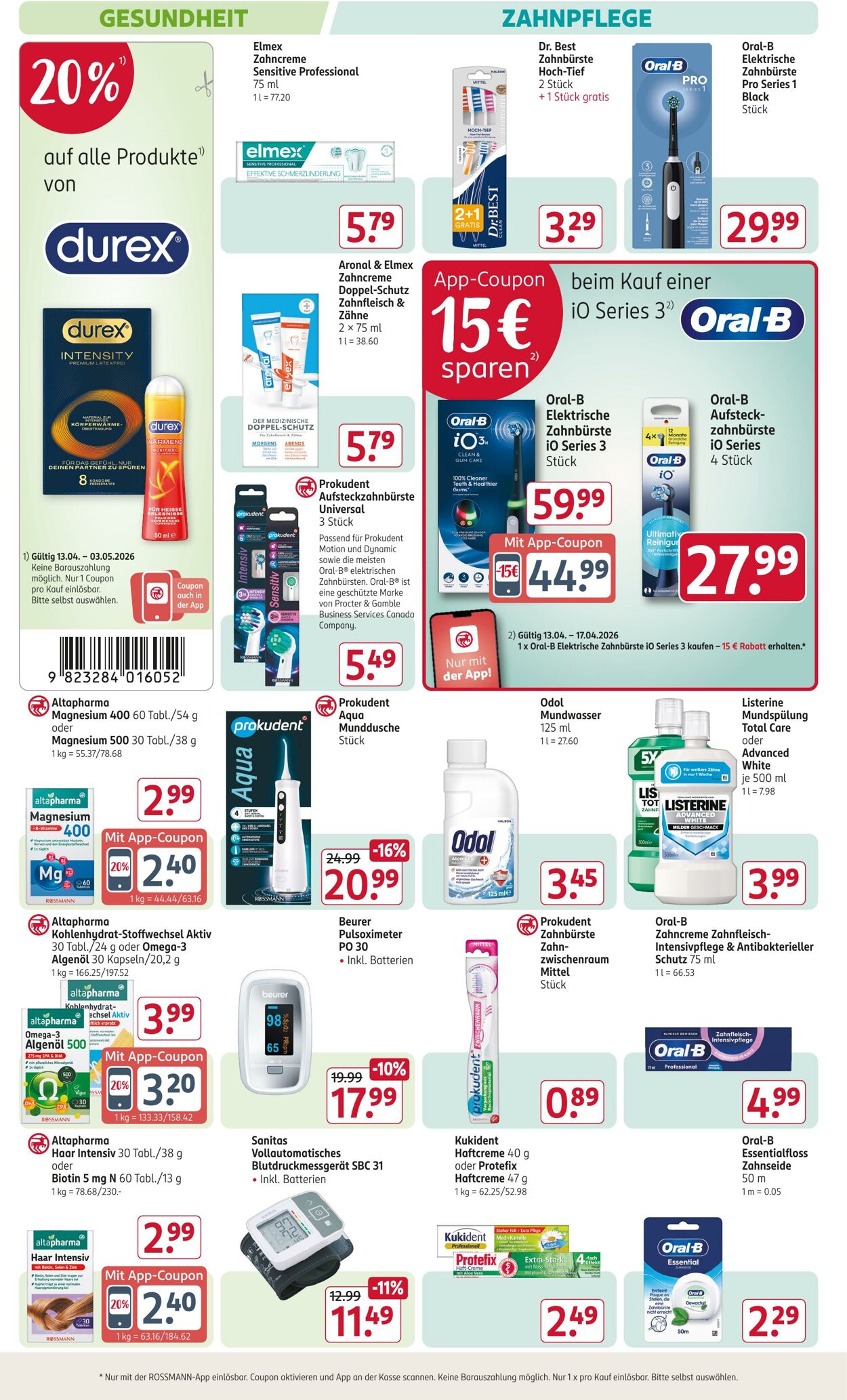 Prospekt Rossmann 13.04.2026 - 18.04.2026