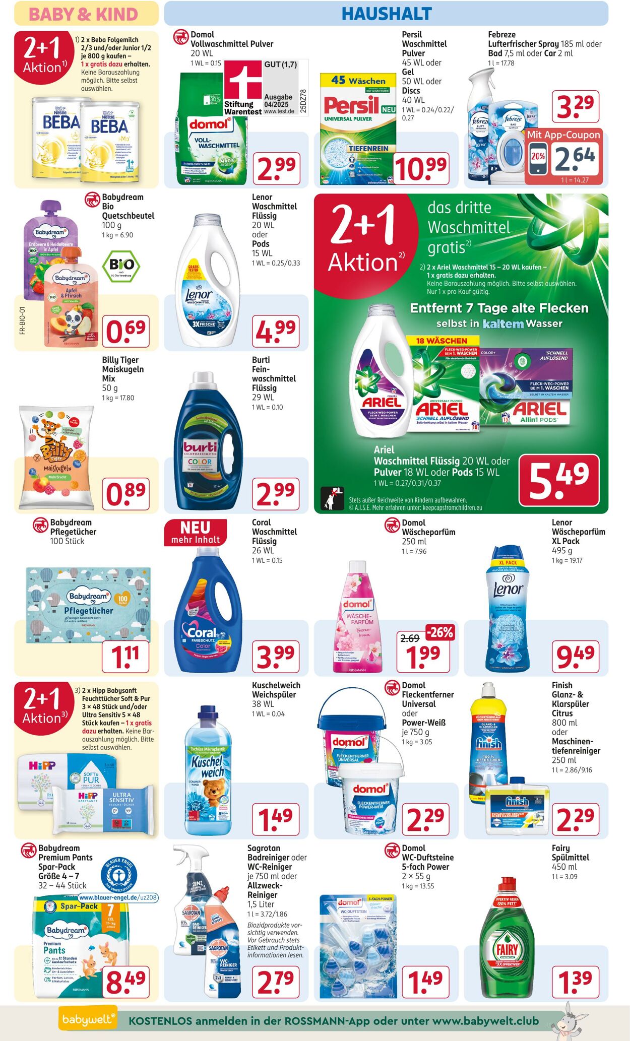 Prospekt Rossmann 13.04.2026 - 18.04.2026