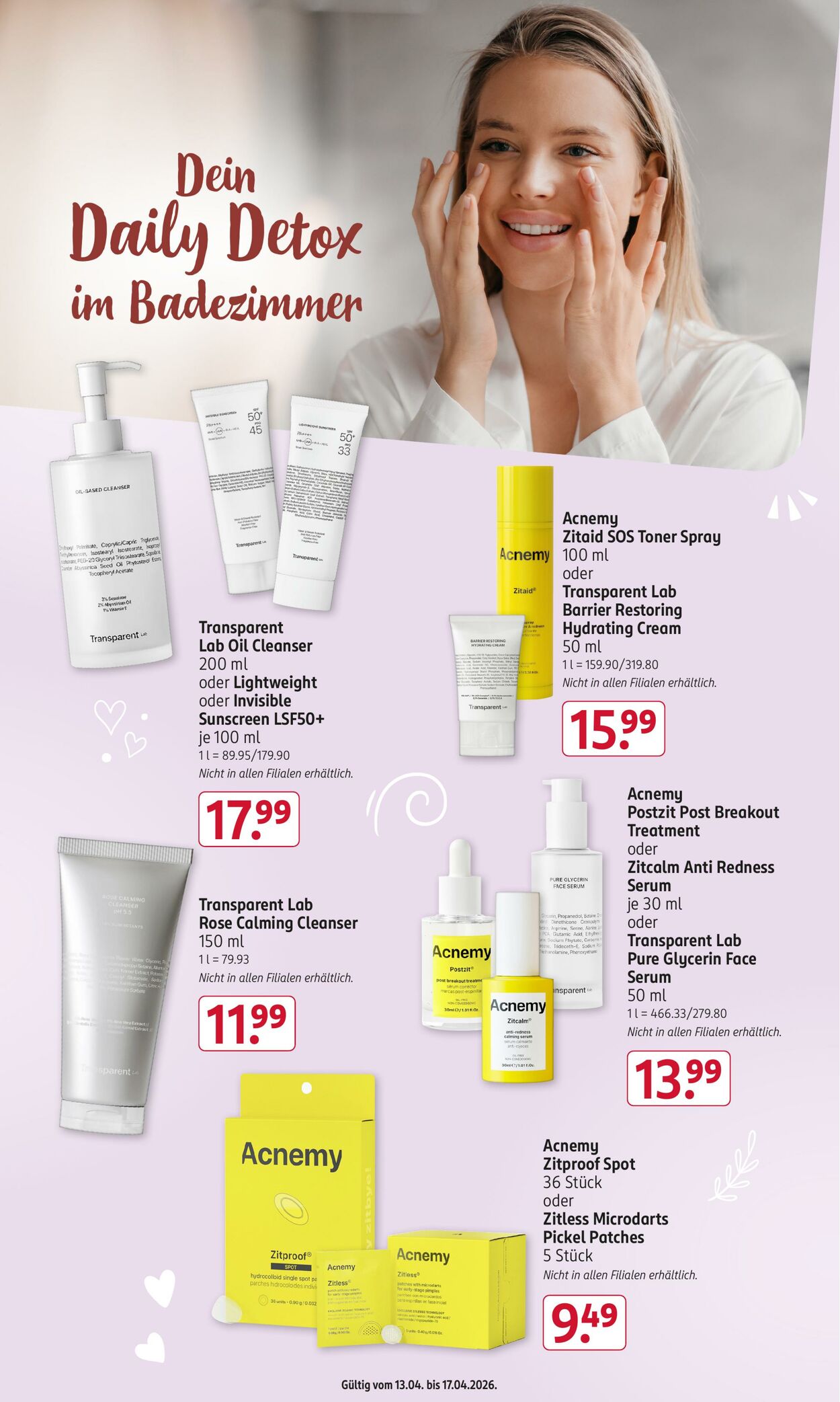 Prospekt Rossmann 13.04.2026 - 18.04.2026