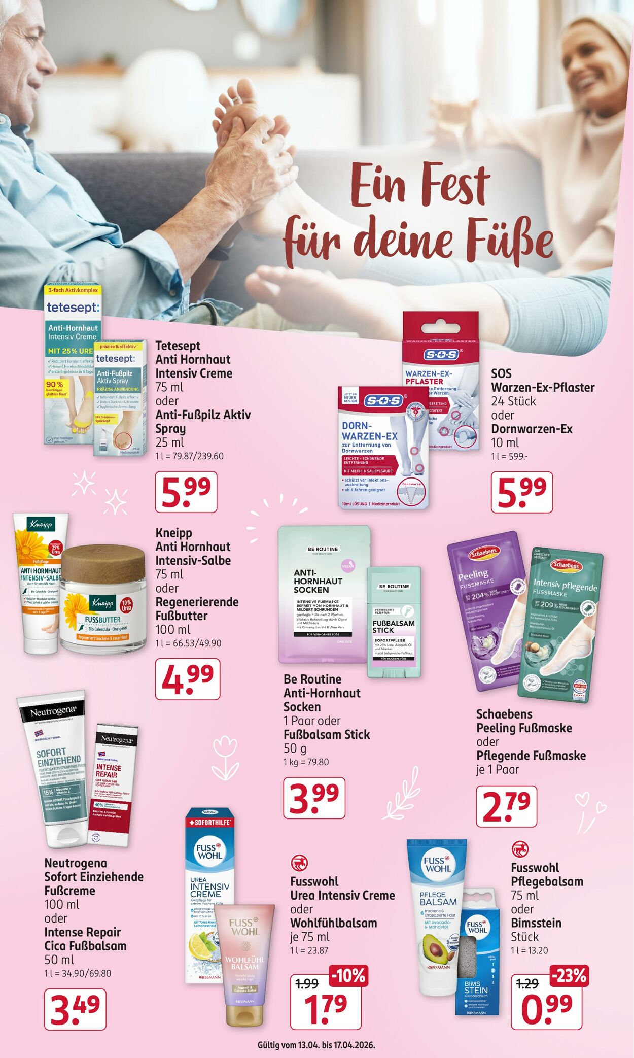 Prospekt Rossmann 13.04.2026 - 18.04.2026