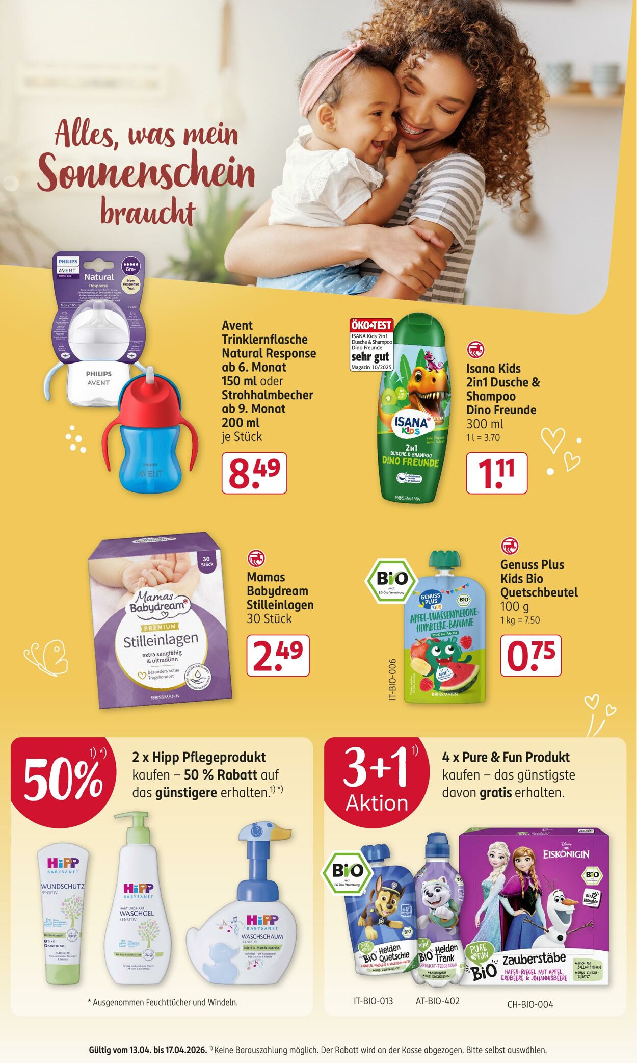 Prospekt Rossmann 13.04.2026 - 18.04.2026