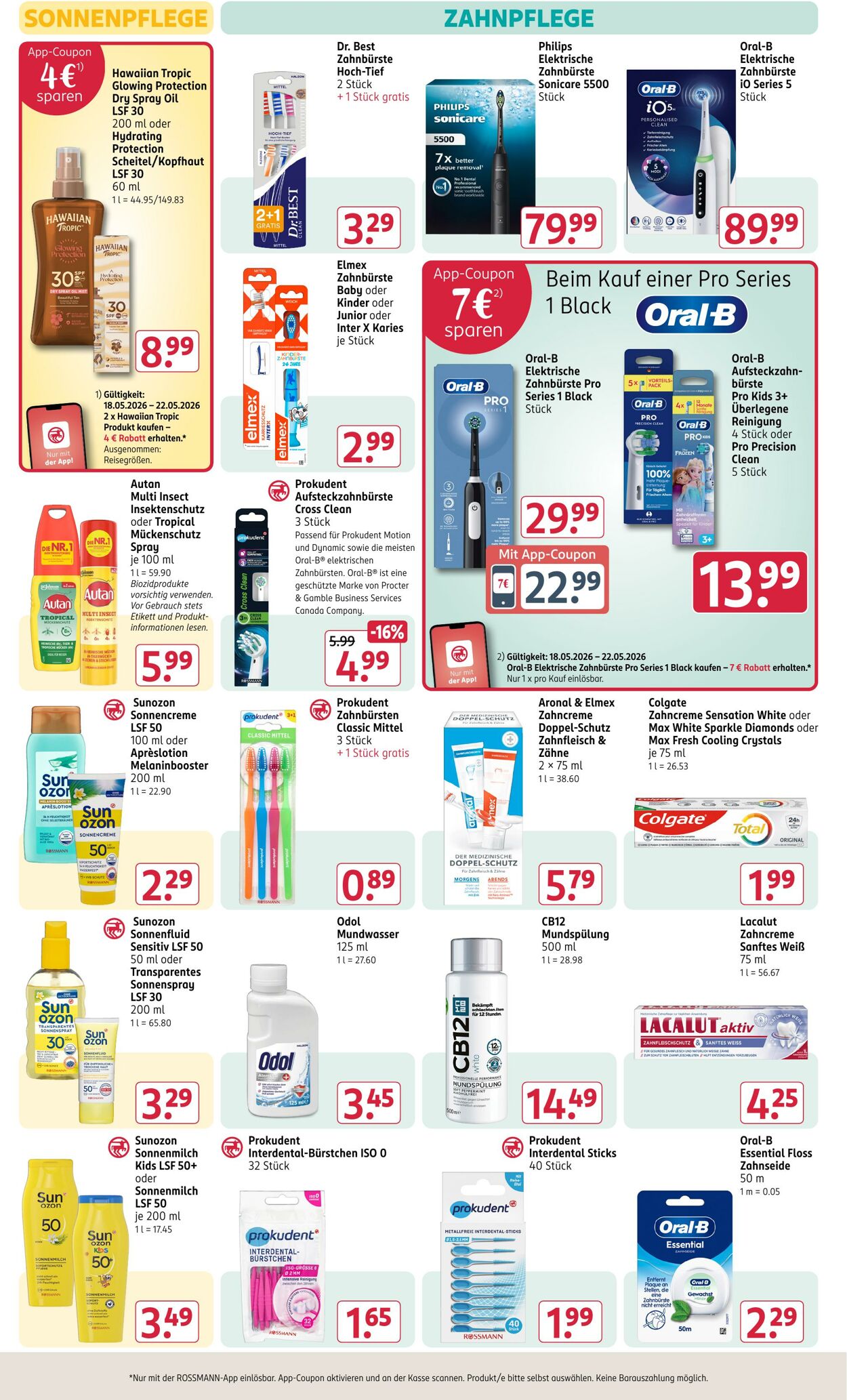 Prospekt Rossmann 18.05.2026 - 23.05.2026